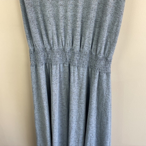 BNWT - Soft Surroundings Light Blue Cowl Sleeveless Kerry Dress Size Large - Picture 5 of 7